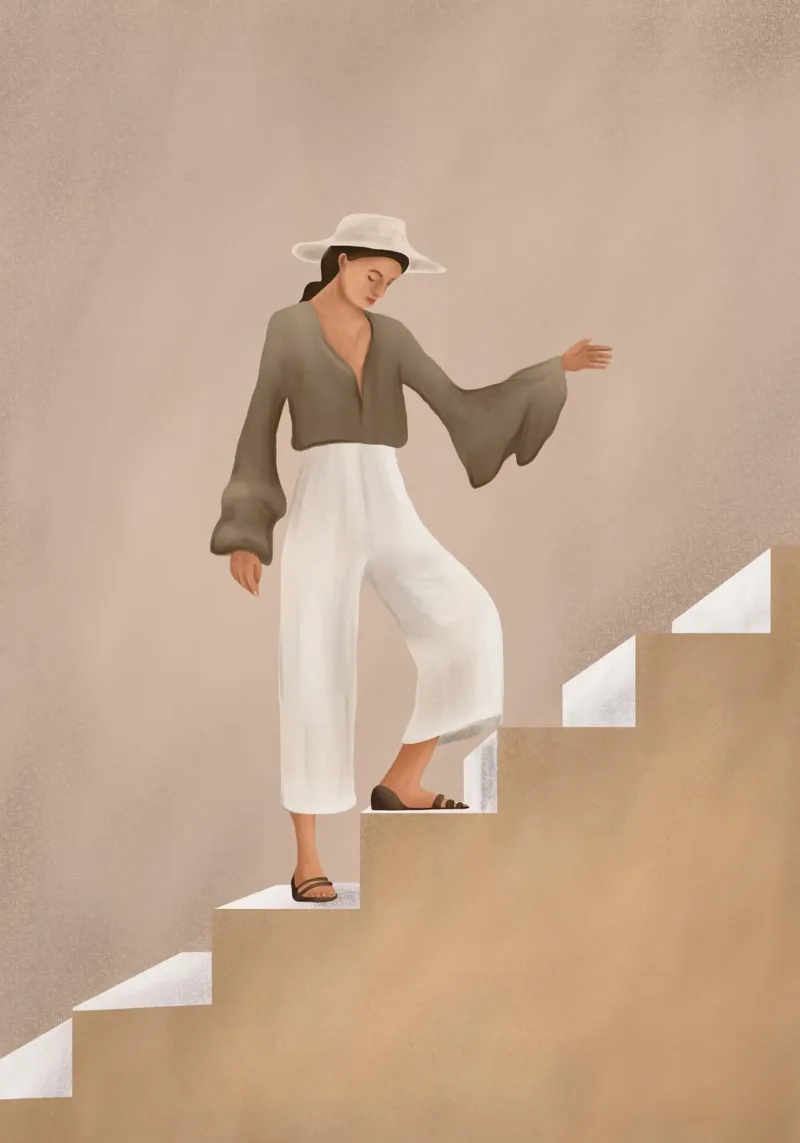 Stepping Up alluminio dibond da cityart