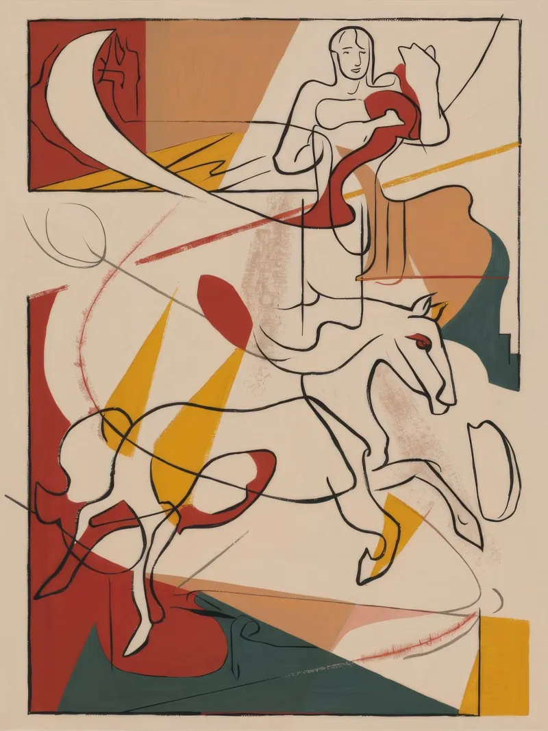 Dynamic Artistic Motion canvas by Crimson Whisper