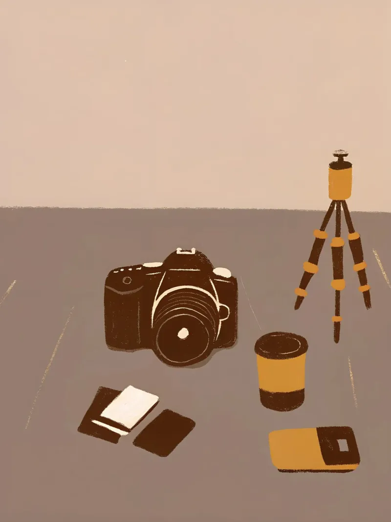 Attrezzatura fotografica Macchina fotografica poster con telaio in plastica da PERSONAL TOUCH
