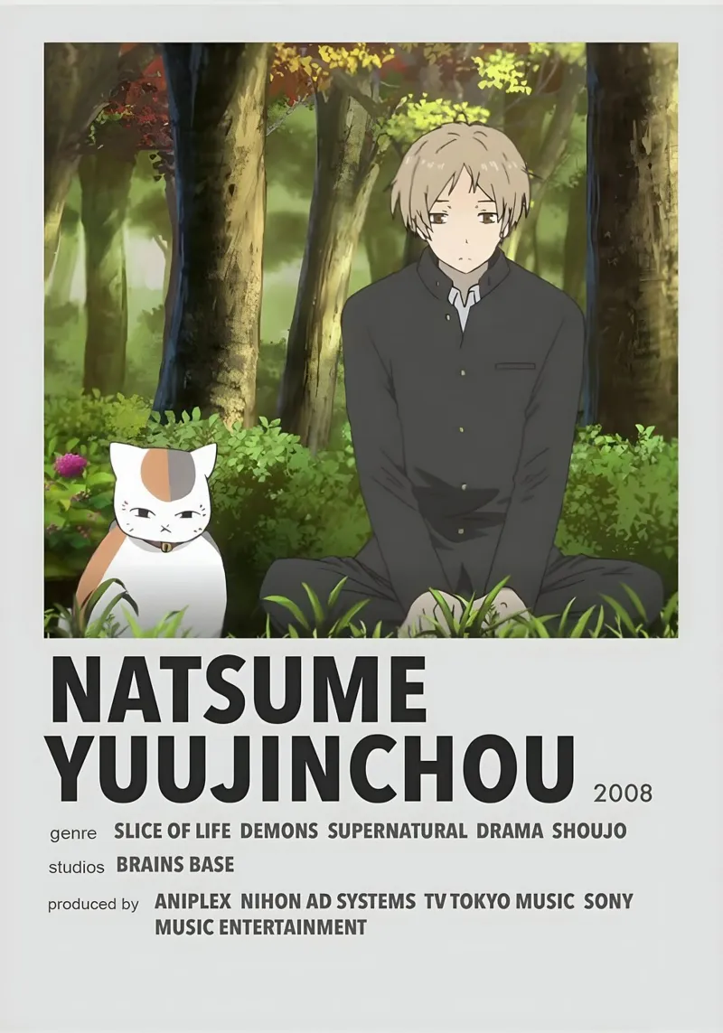 NATSUME YUUJINCHOU  2008 poster da Totoya