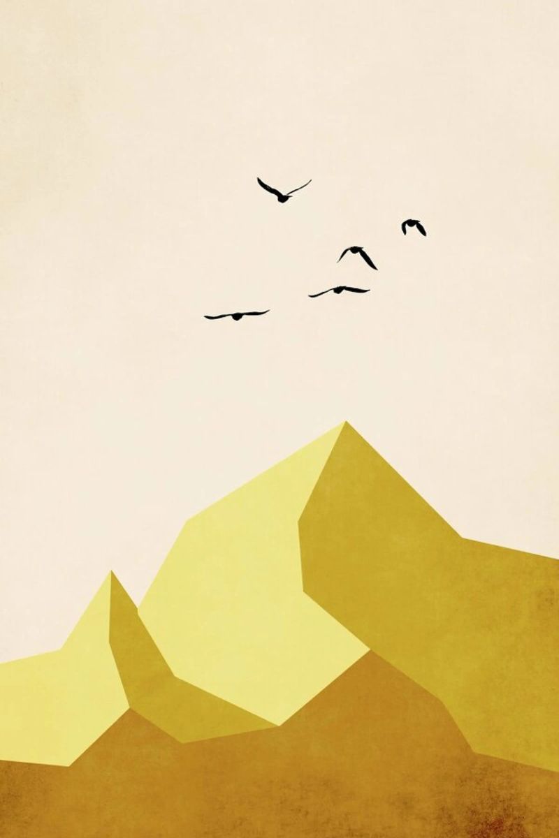 Zugspitze, Drei Poster von Kubistika
