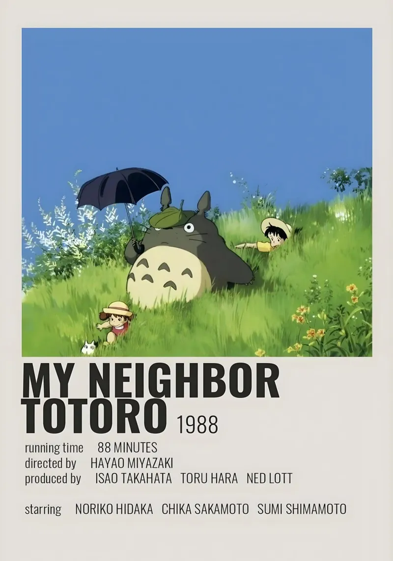 MY NEIGHBOR TOTORO 1988 pellicola backlit da Totoya