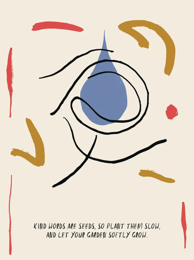 Kind Notes (Kind Words) poster da treechild