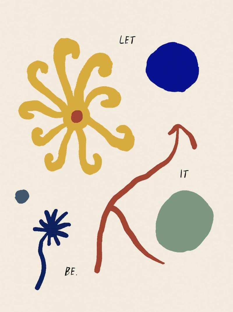 Kind Notes (Let It Be) poster da treechild