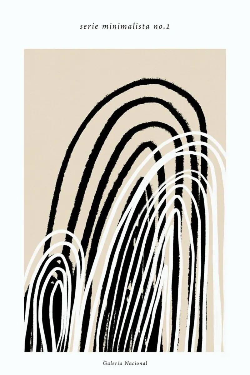 Serie minimalista no.1 alu-dibond by Froilein Juno