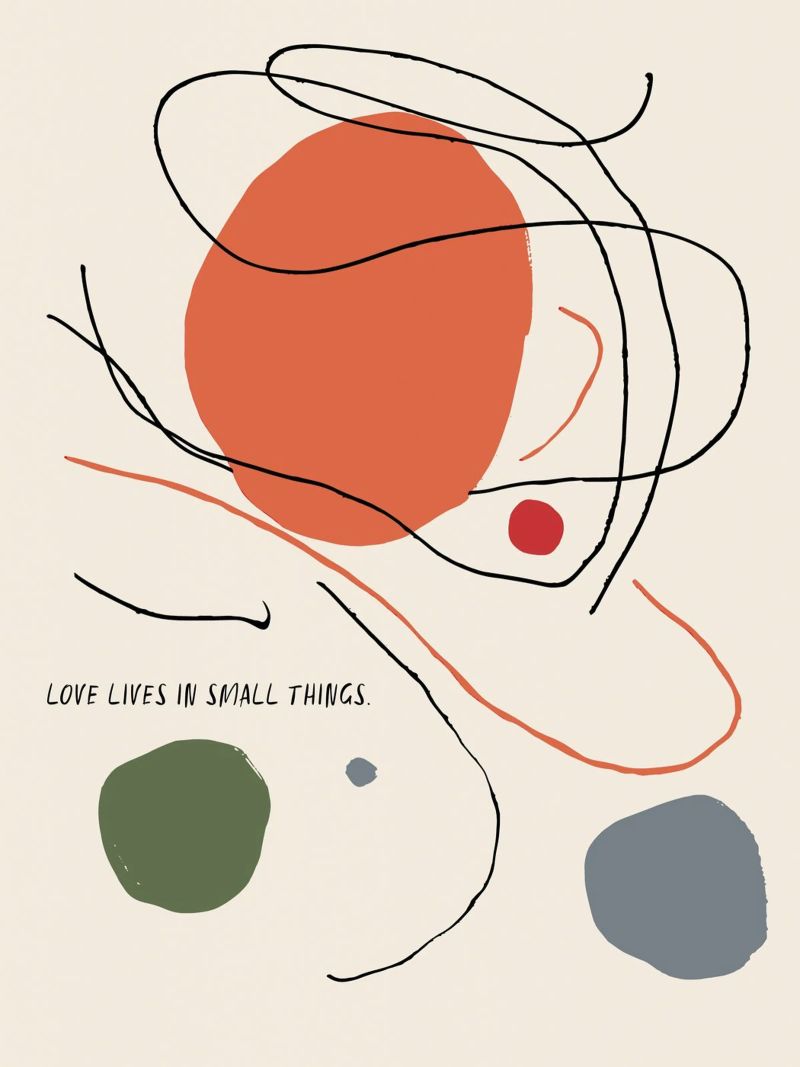 Kind Notes (Love Lives In Small things) Poster von treechild