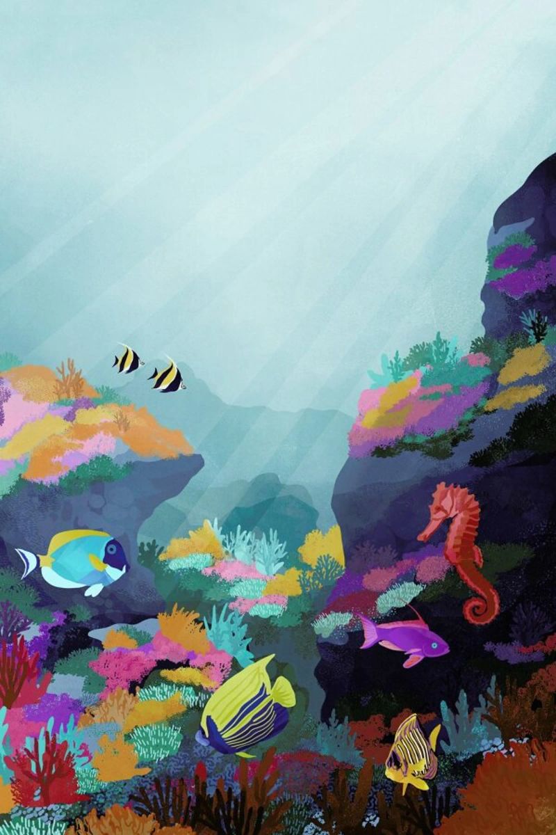 Beyond The Waves poster by Goed Blauw
