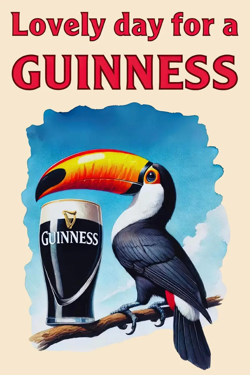 Brid Bella giornata per una Guinness pellicola backlit da Danielshop