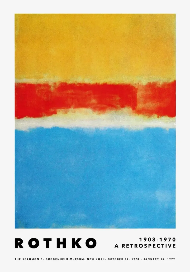 Rothko: una retrospettiva pellicola backlit da Spencershop