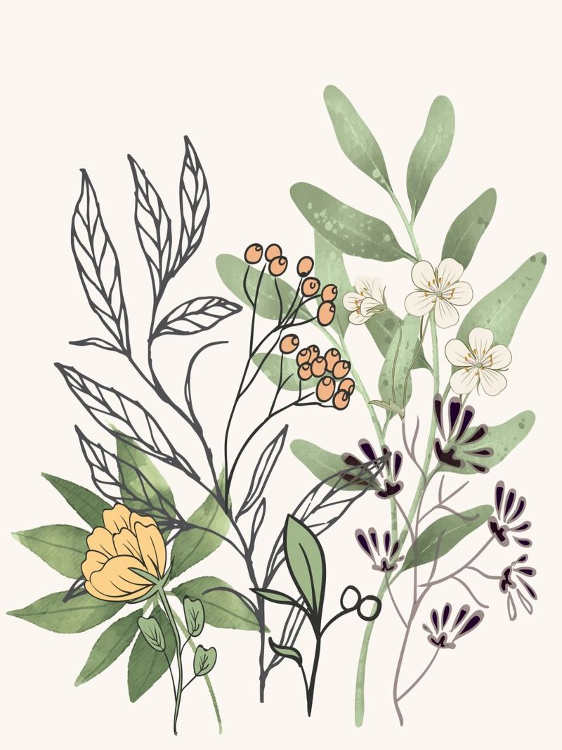 Spring Garden II poster by Nadjaa