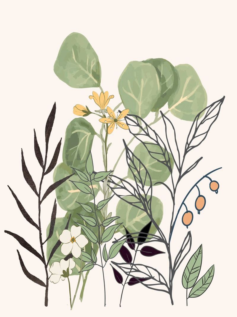 Spring Garden III poster by Nadjaa