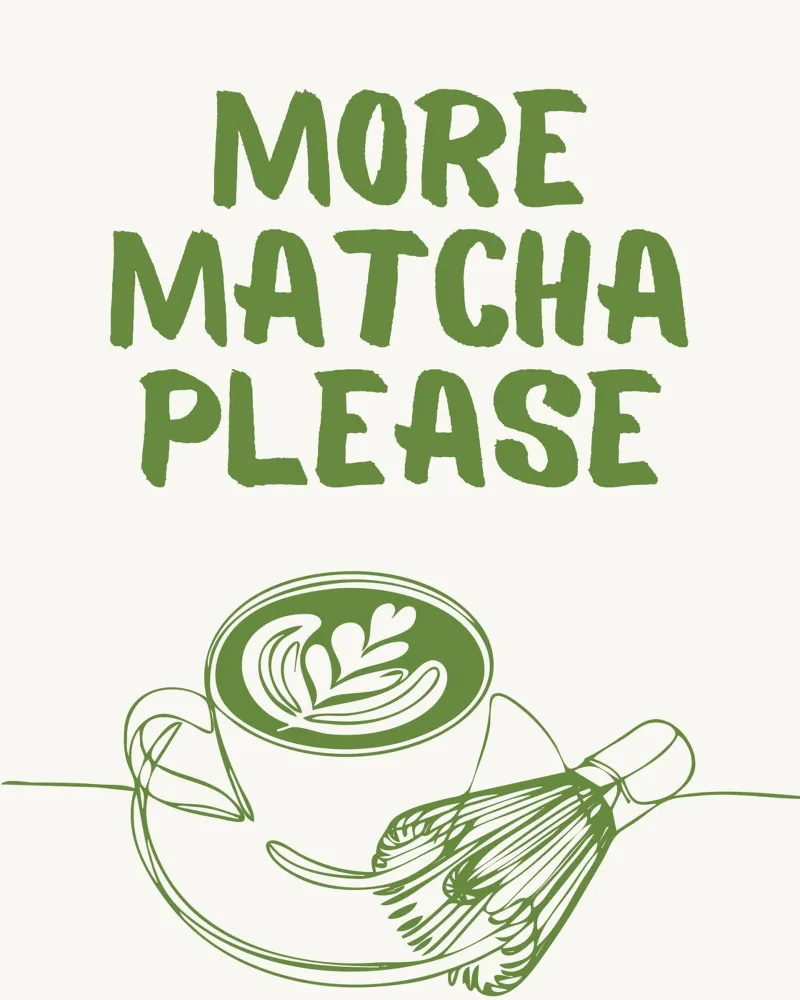 More Matcha please carta hahnemühle da chellylovesdesign