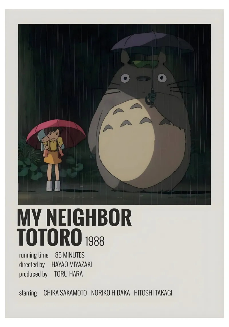 MY NEIGHBOR  TOTORO 1988 pellicola backlit da Totoya