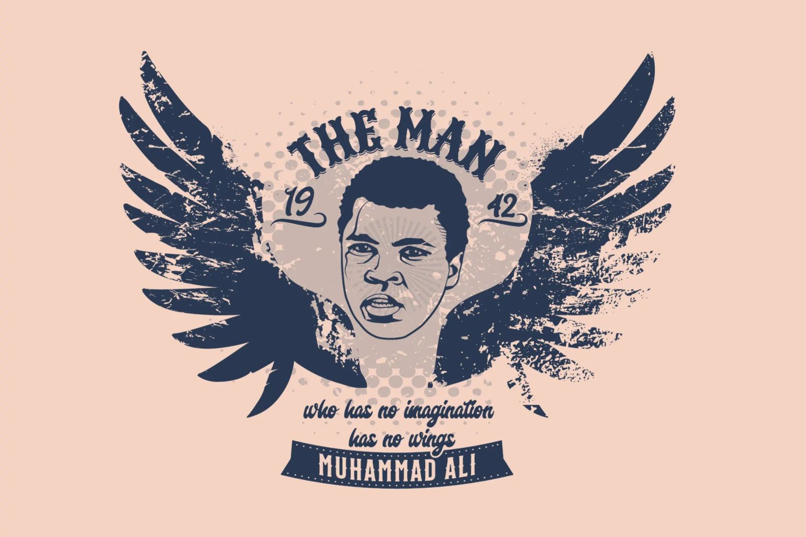Muhammad Ali Zitate Poster von Gunawan Rb