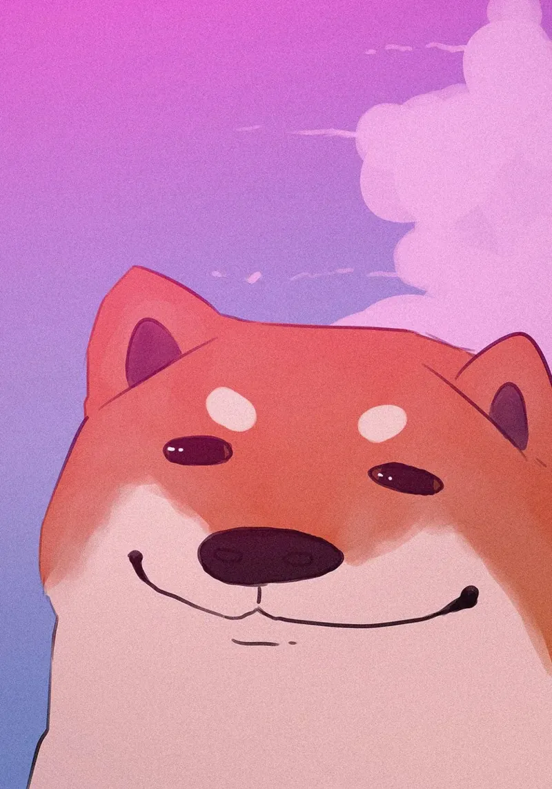 doggo estetico poster con telaio in plastica da James Isaac Jackson