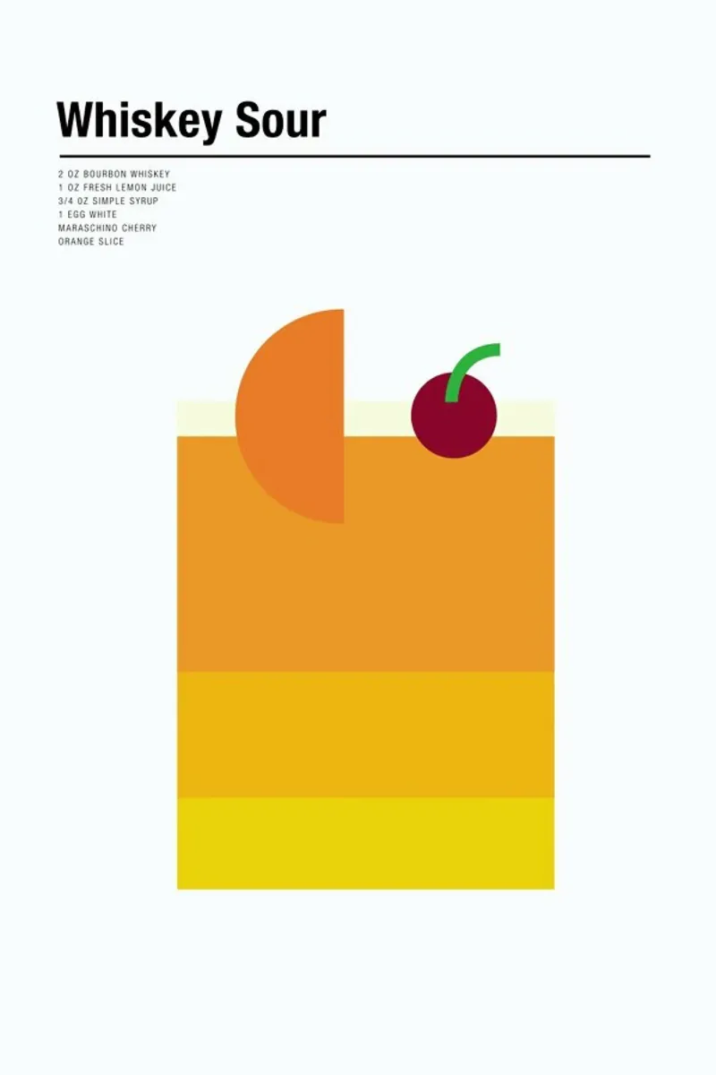 Whiskey Sour alluminio dibond da Nick Barclay