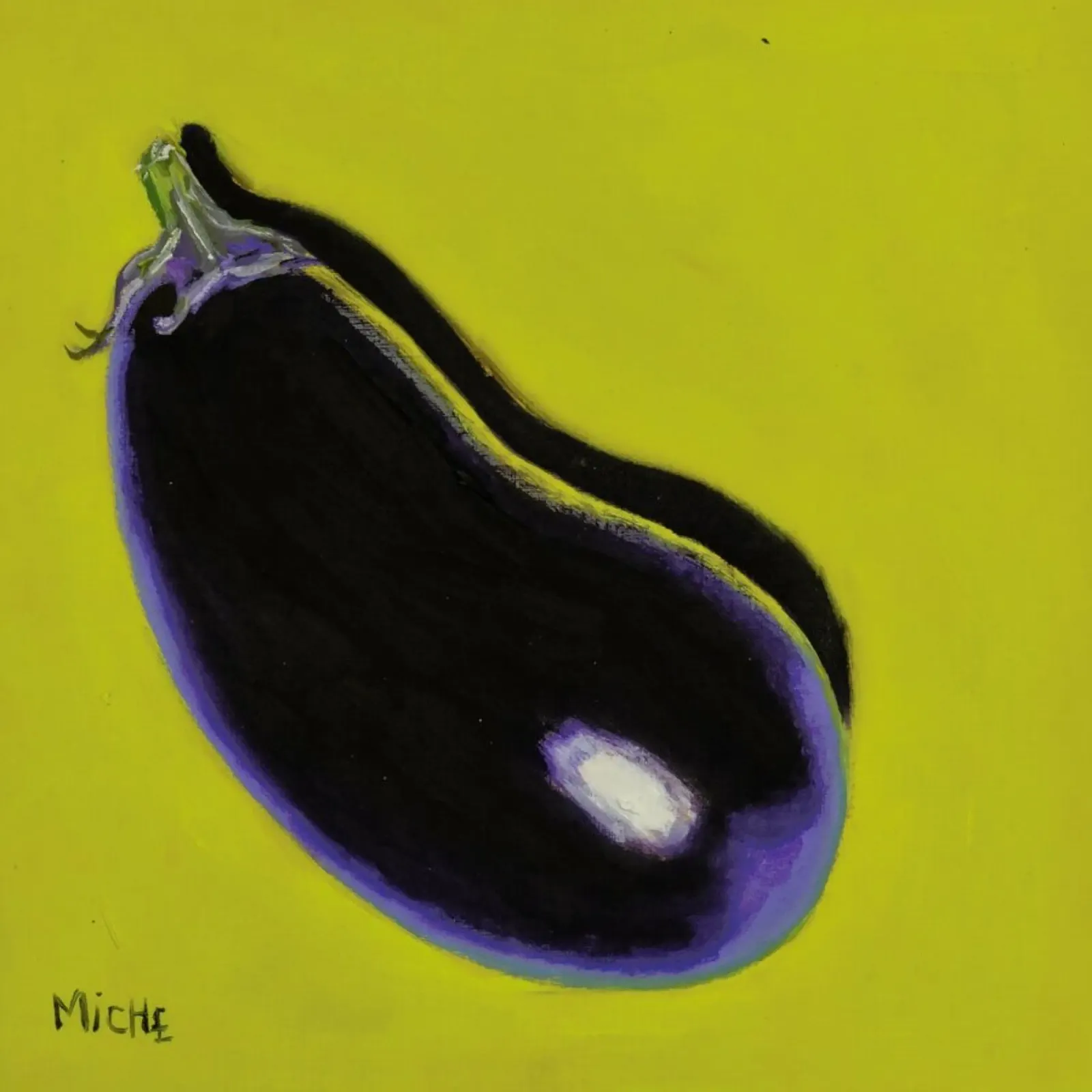 Aubergine pellicola backlit da Miche Watkins