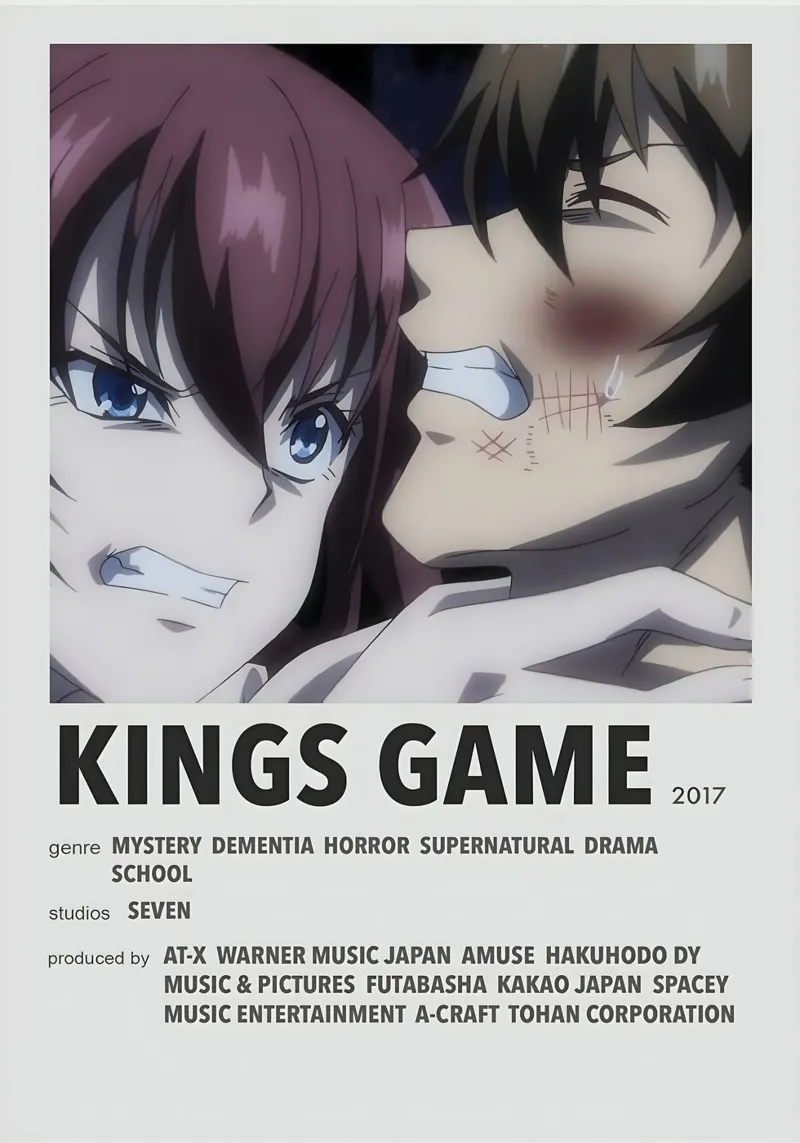 KINGS GAME  2017 pellicola backlit da Totoya