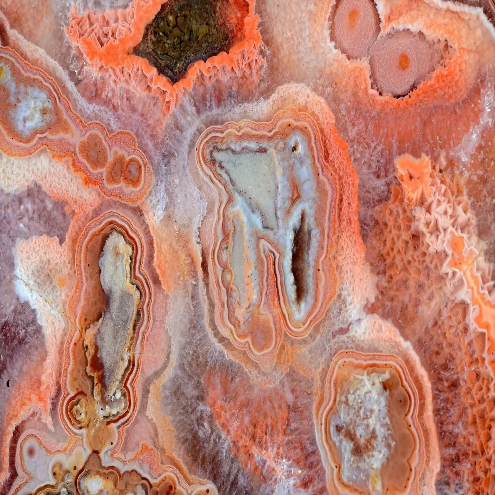 Texture geode di agata 04 carta hahnemühle da Gemstone Textures