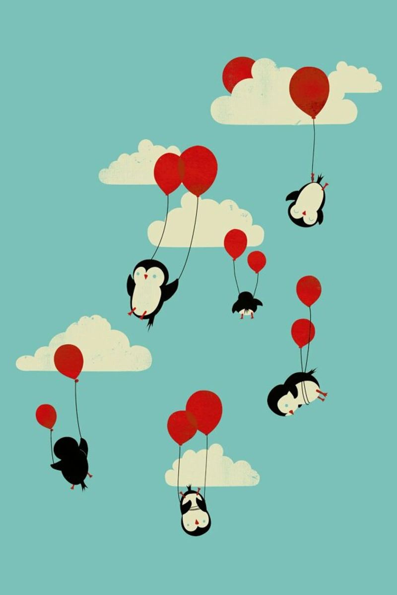 We Fly Poster von Jay Fleck
