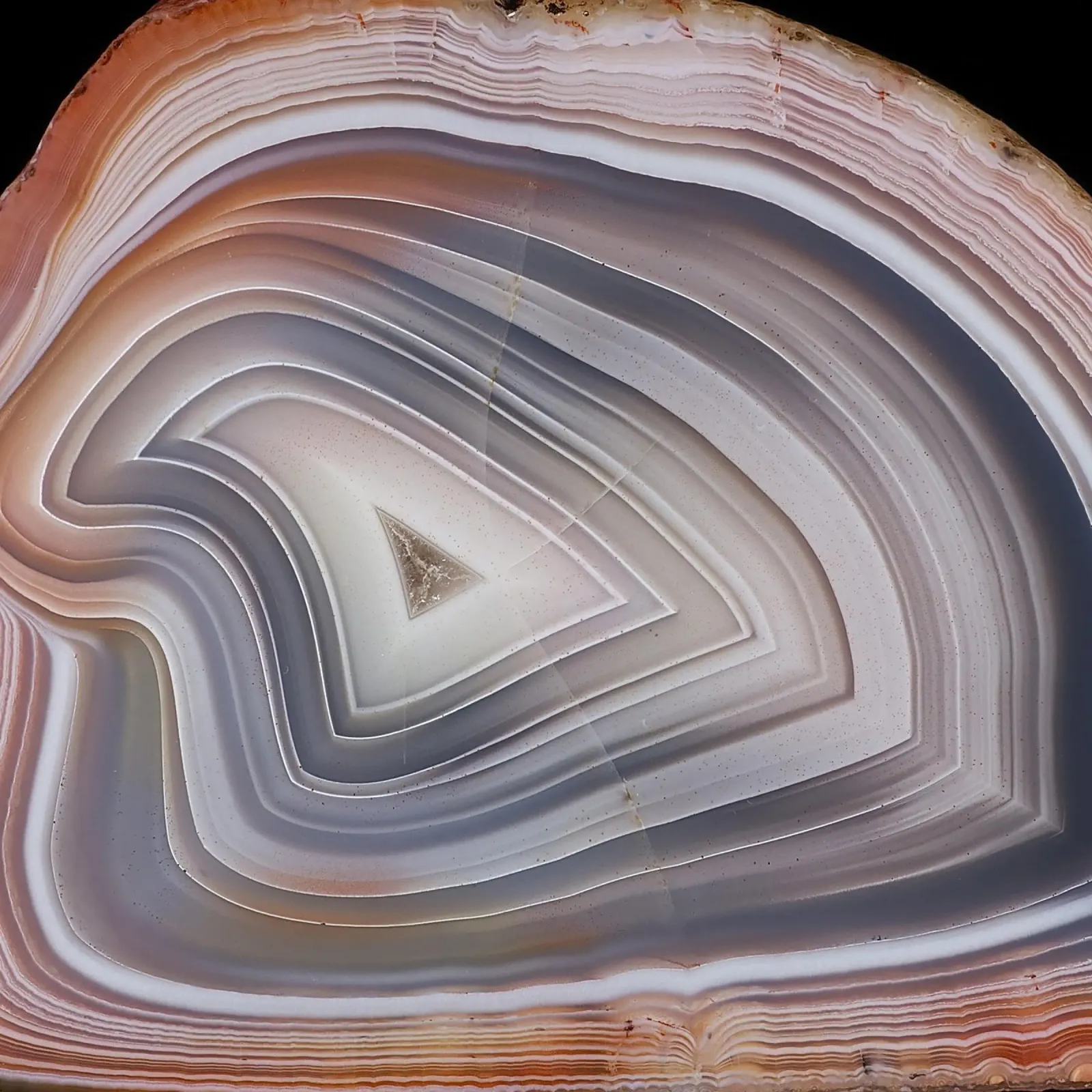 Texture fetta d'agata 02 plexiglass da Gemstone Textures