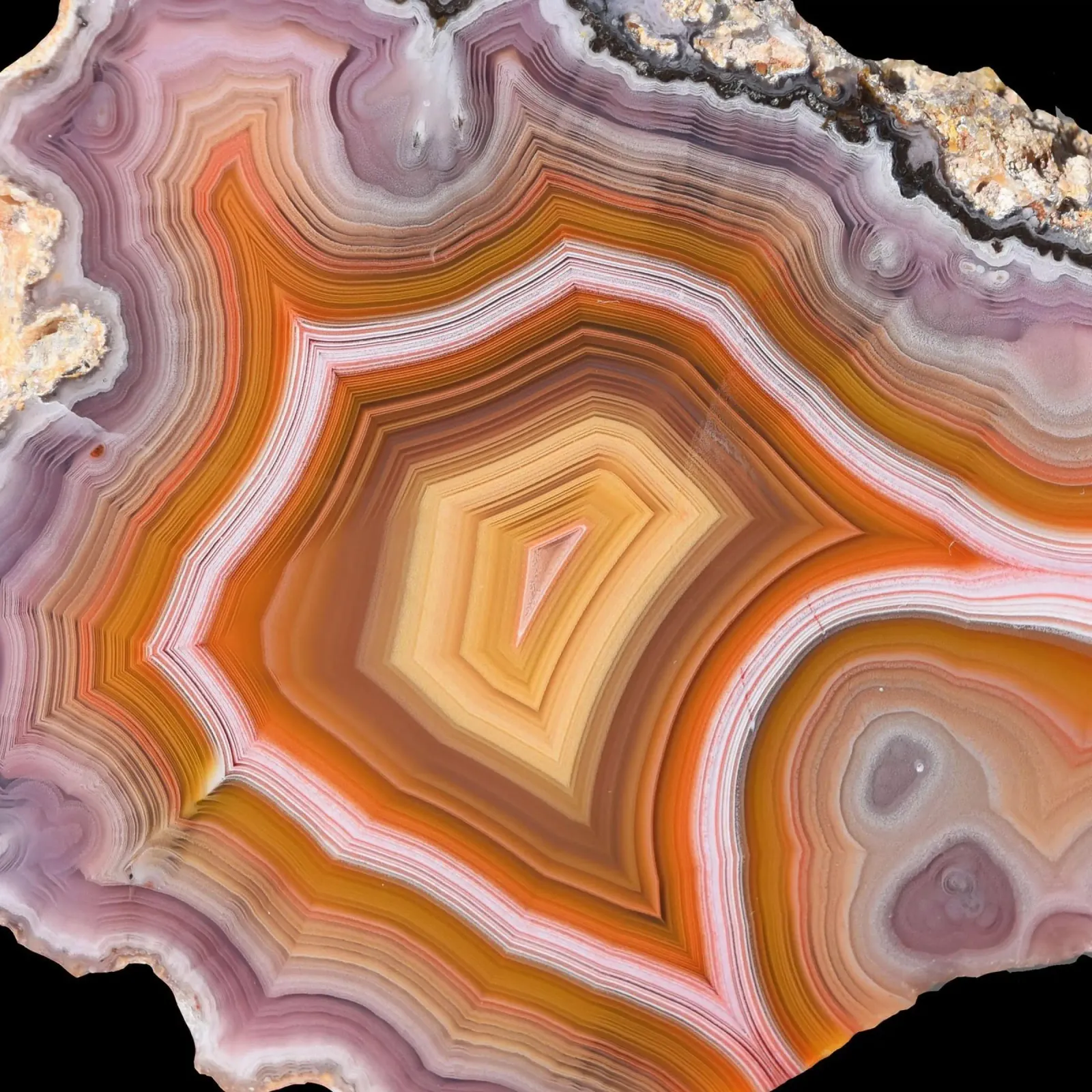 Texture fetta d'agata 05 carta hahnemühle da Gemstone Textures