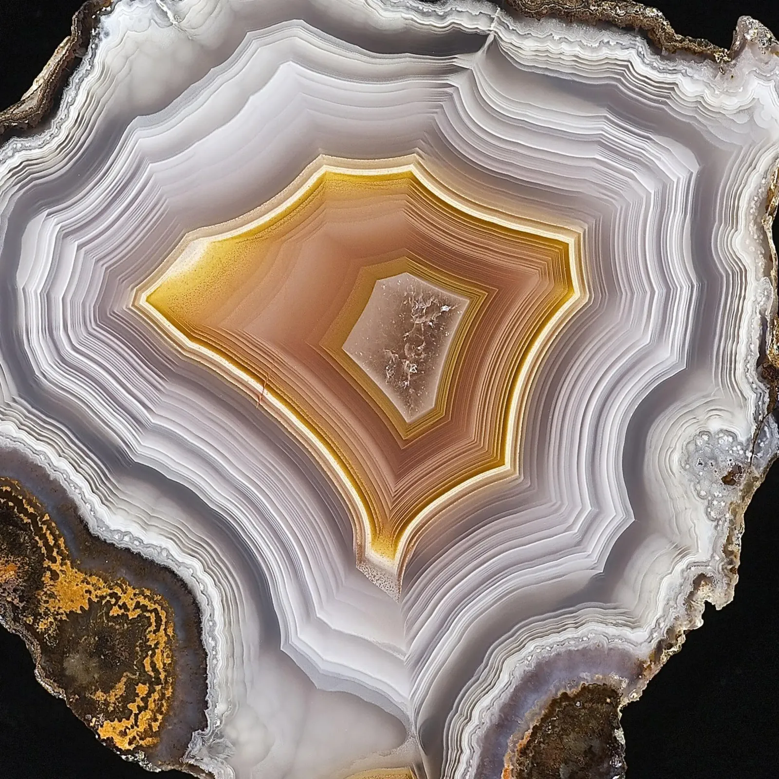 Texture fetta d'agata 10 plexiglass da Gemstone Textures