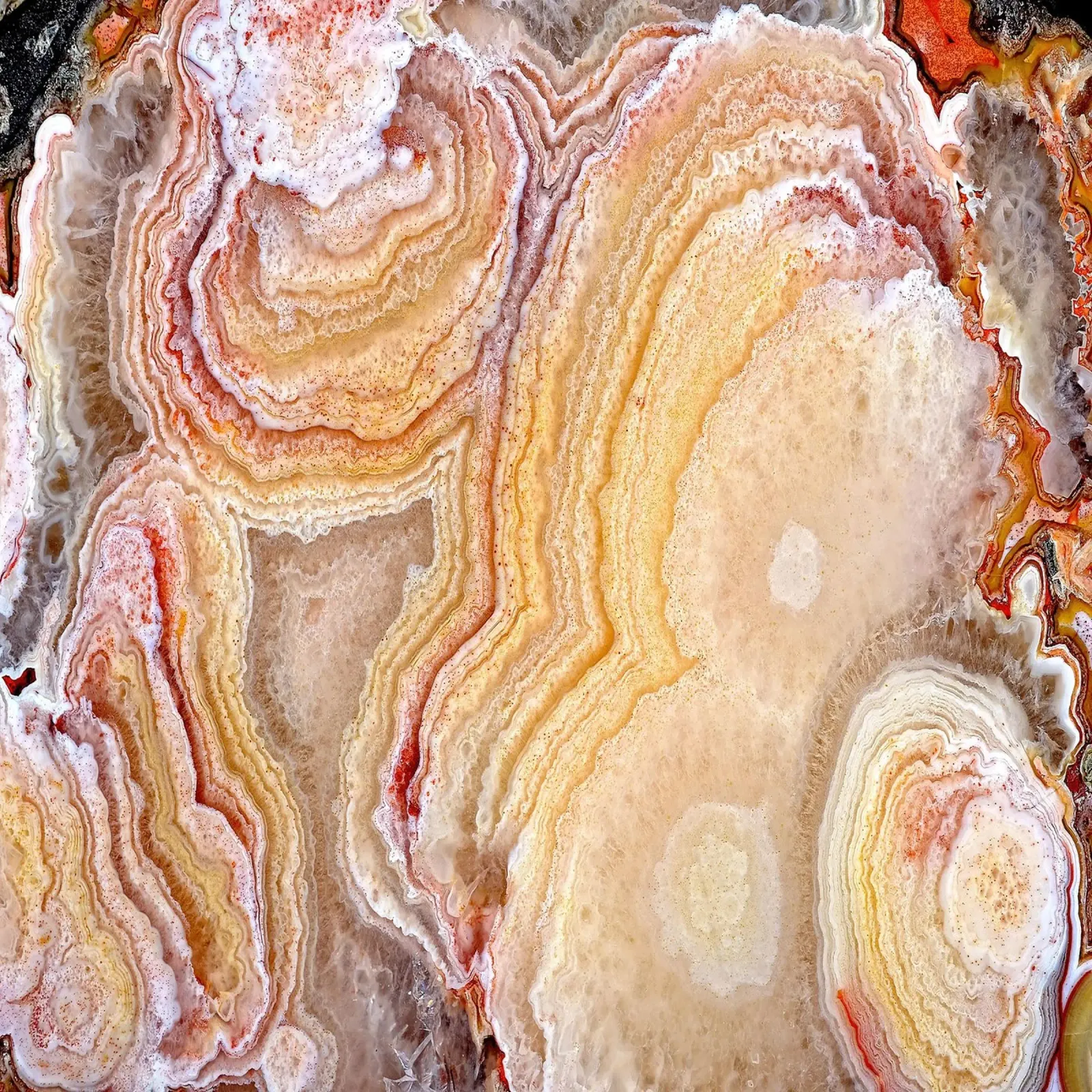 Texture fetta d'agata 15 carta hahnemühle da Gemstone Textures