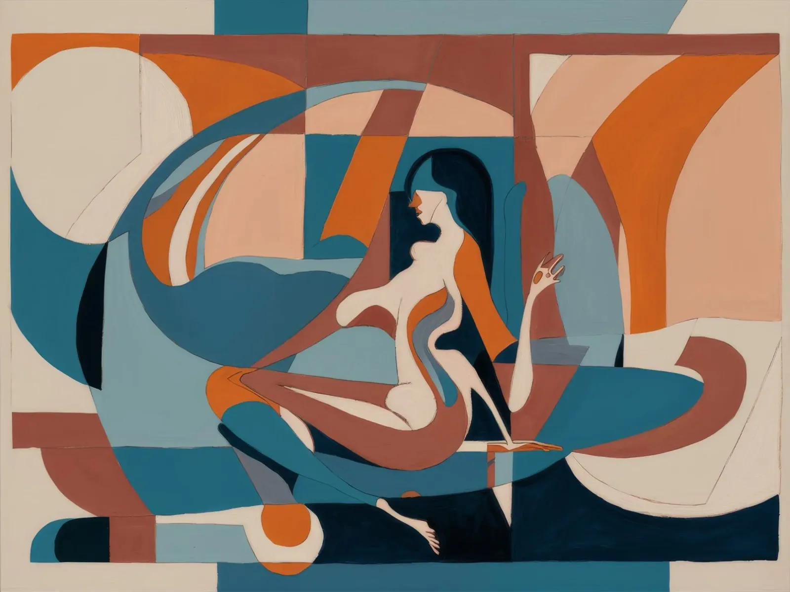 Dynamic Artistic Flow canvas by Crimson Whisper