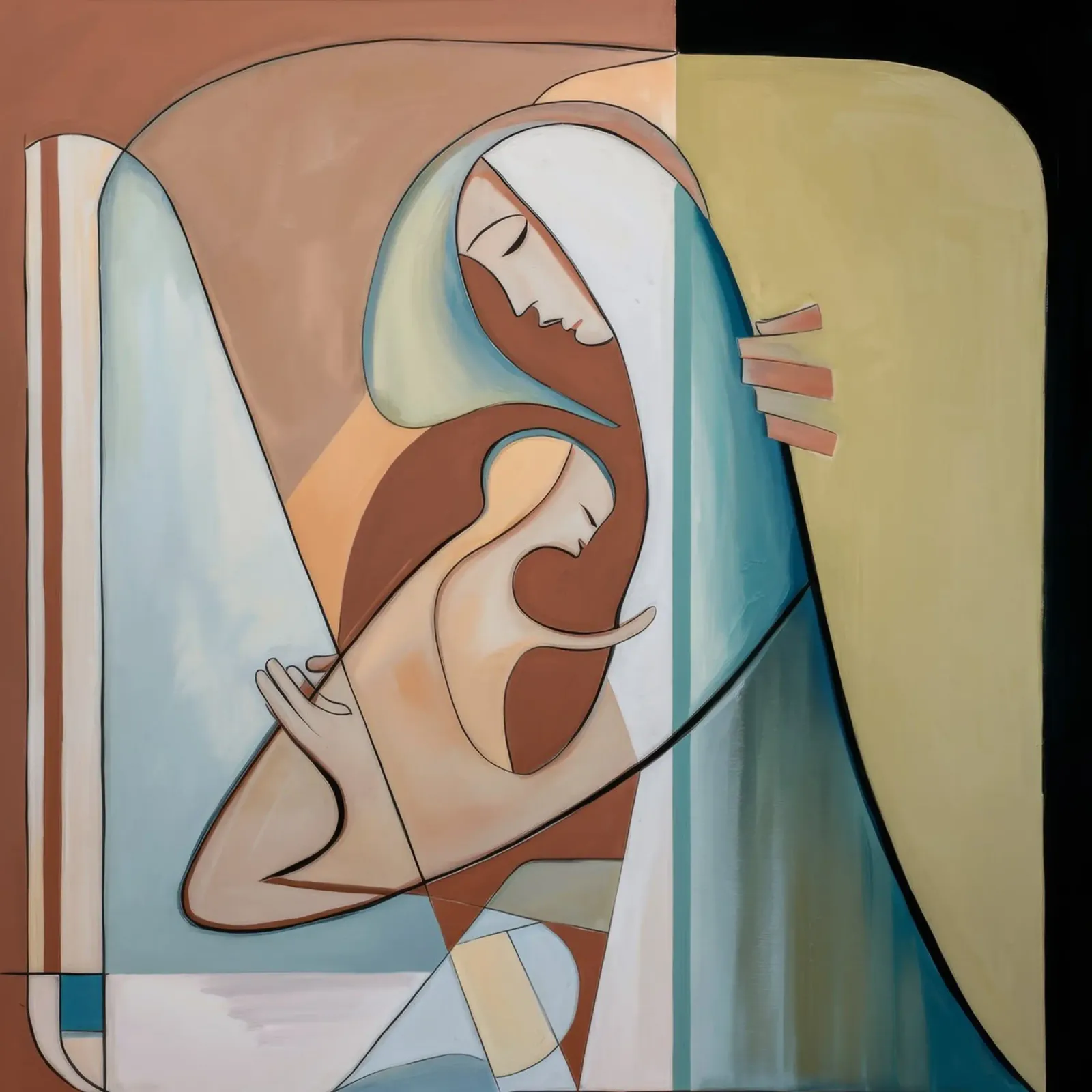 Sereno riflesso artistico poster da Crimson Whisper