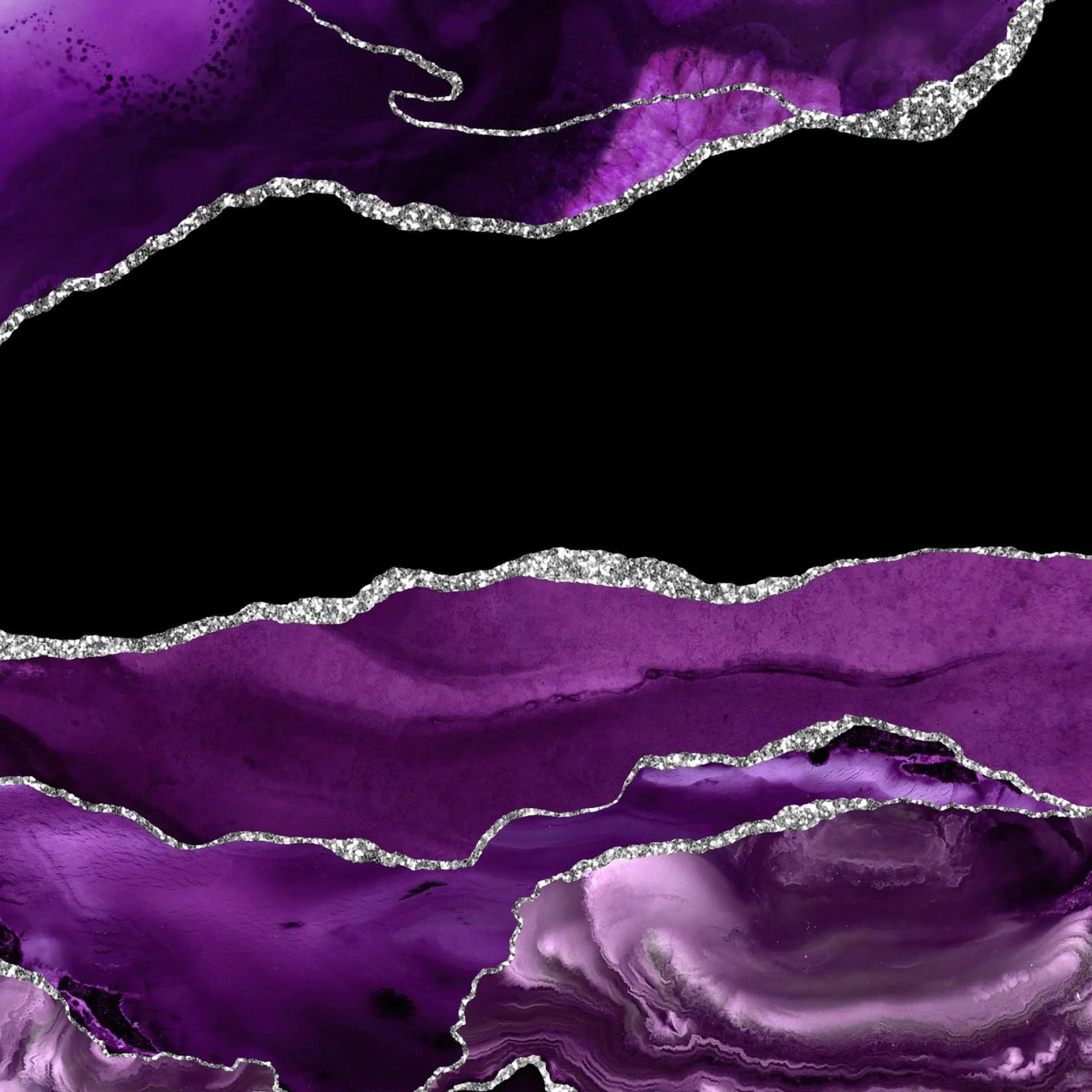 Agata viola e argento Texture 02 poster da Gemstone Textures