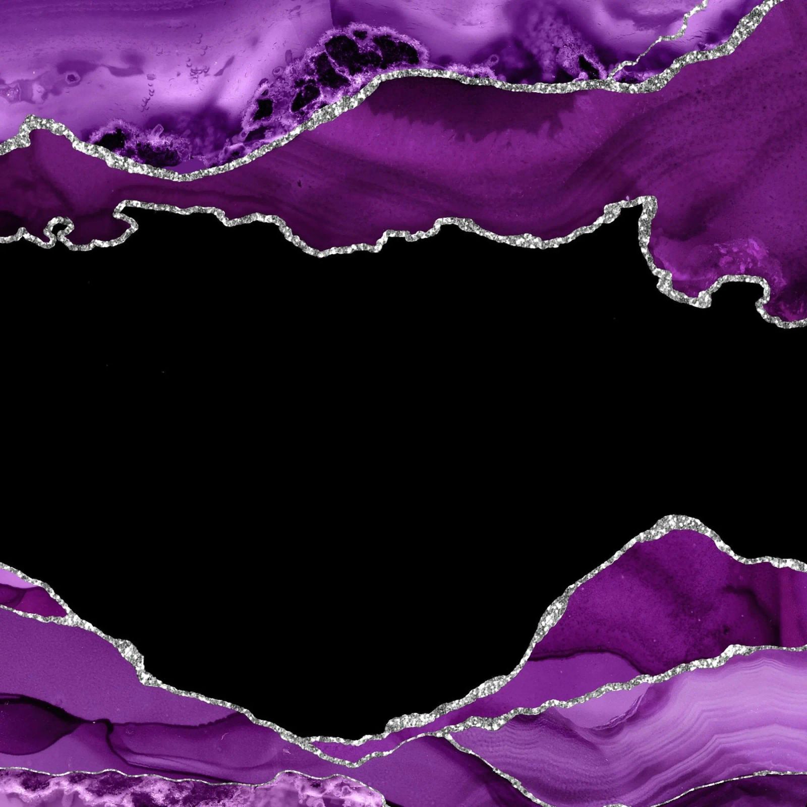 Agata viola e argento Texture 03 poster da Gemstone Textures
