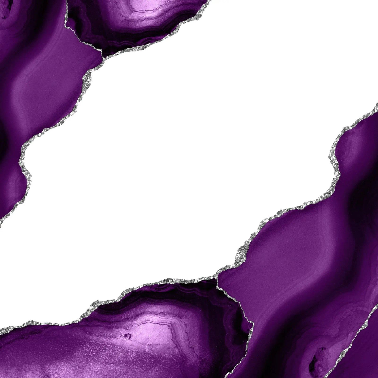 Agata viola e argento Texture 16 poster da Gemstone Textures
