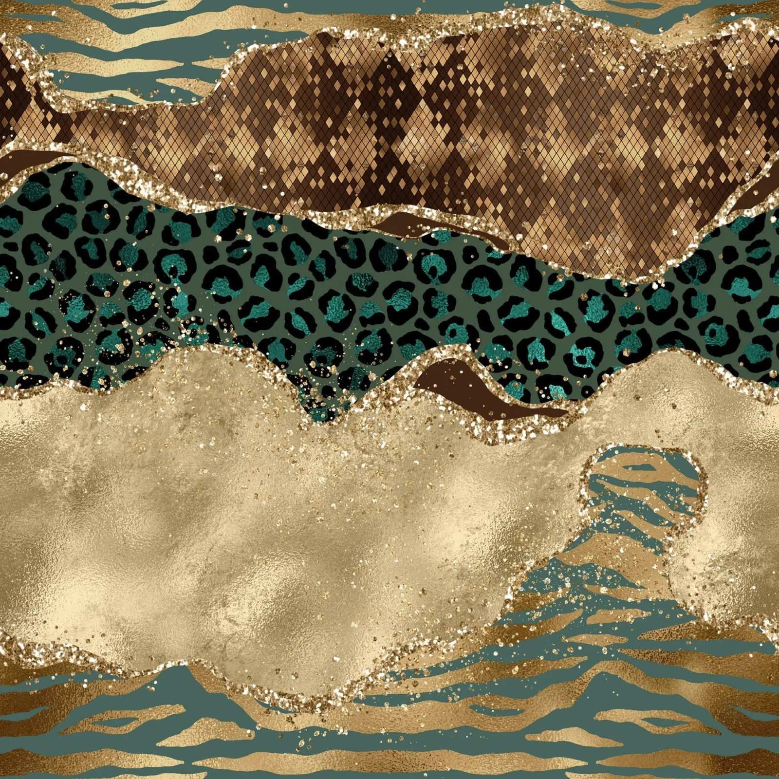 Texture Agata selvatica glitterata 02 pellicola backlit da Gemstone Textures