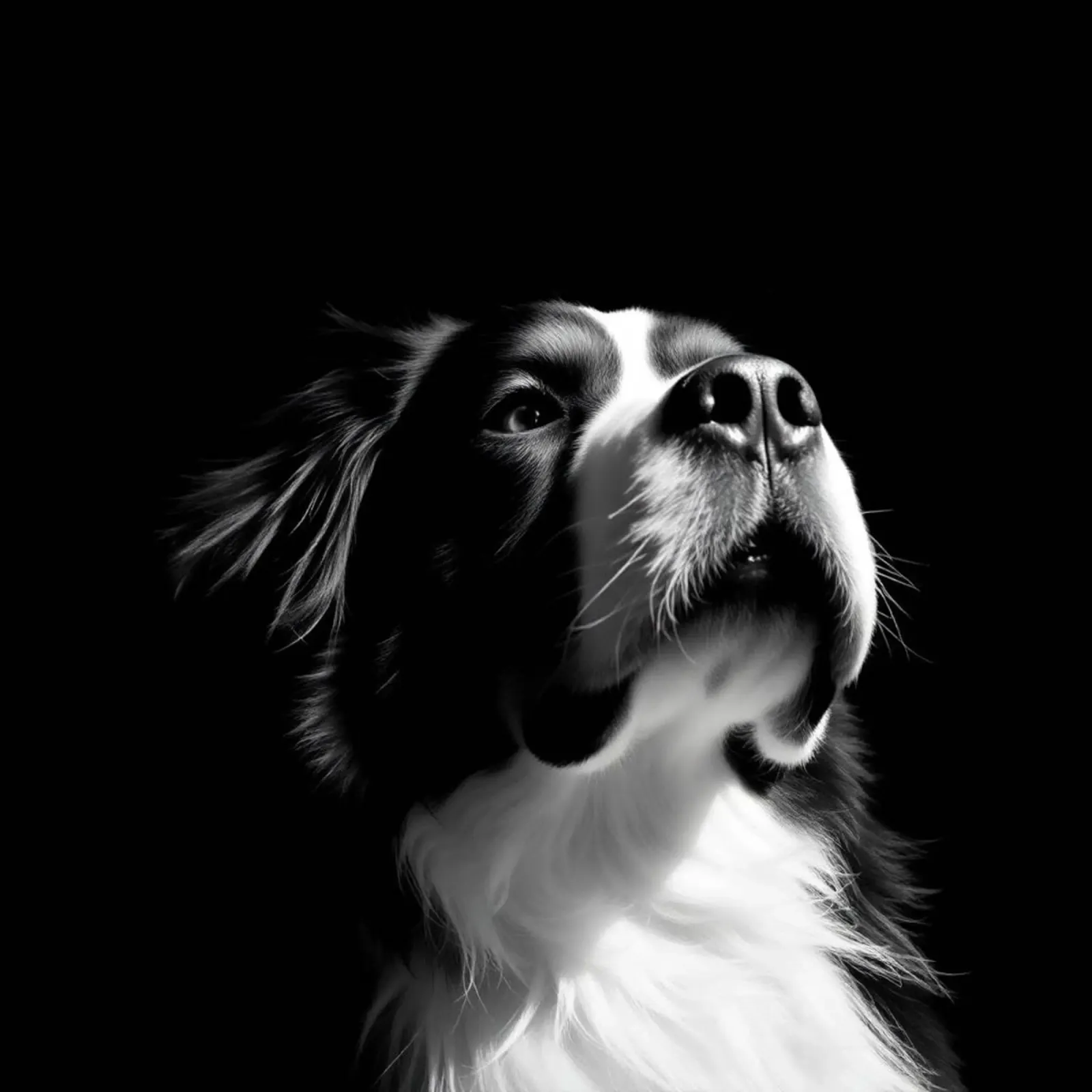 Beautiful Bernese Mountain Dog #173 canvas with Floater frame by Yumis.Beargang.and.Me