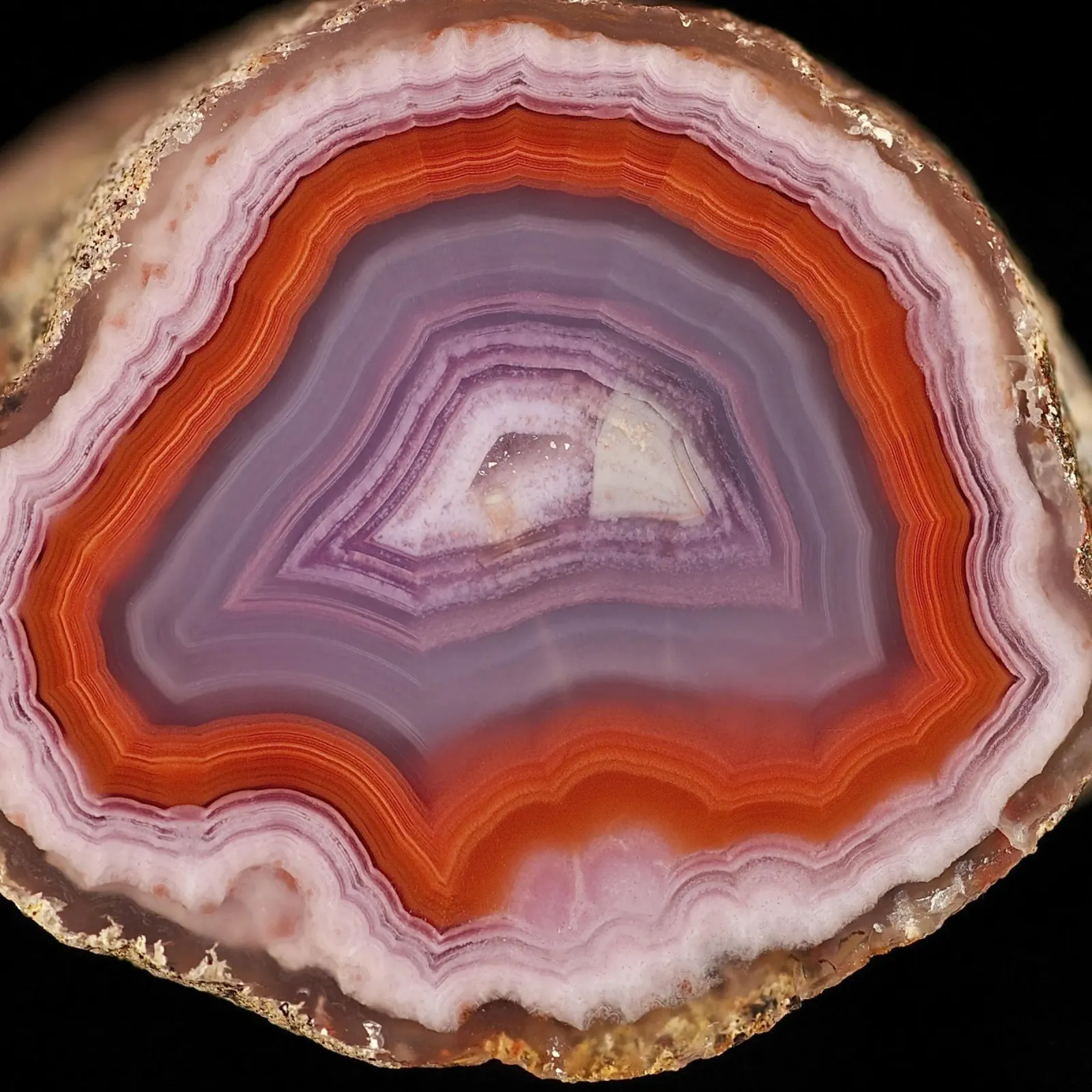 Texture fetta d'agata 25 pellicola backlit da Gemstone Textures