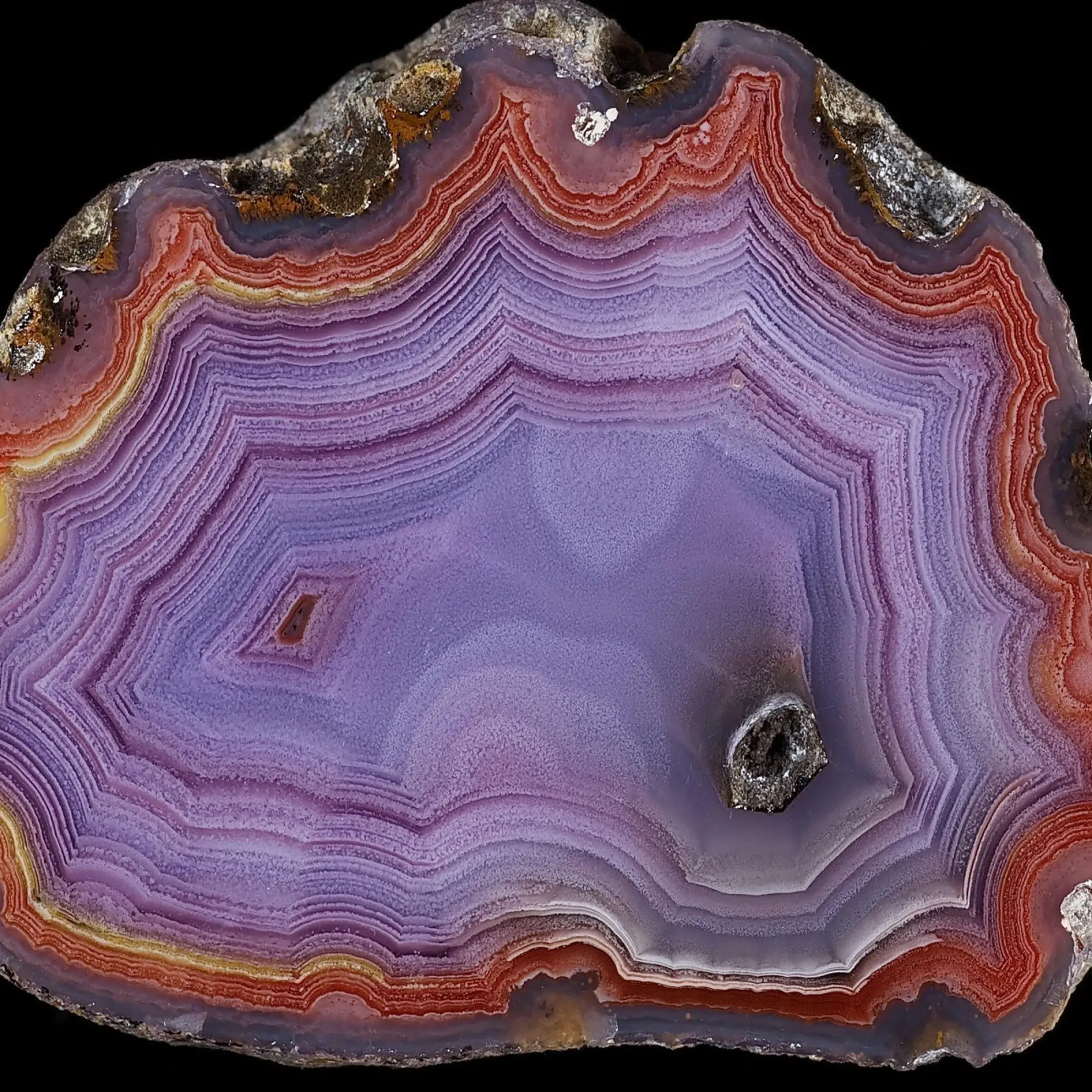 Texture fetta d'agata 26 plexiglass da Gemstone Textures