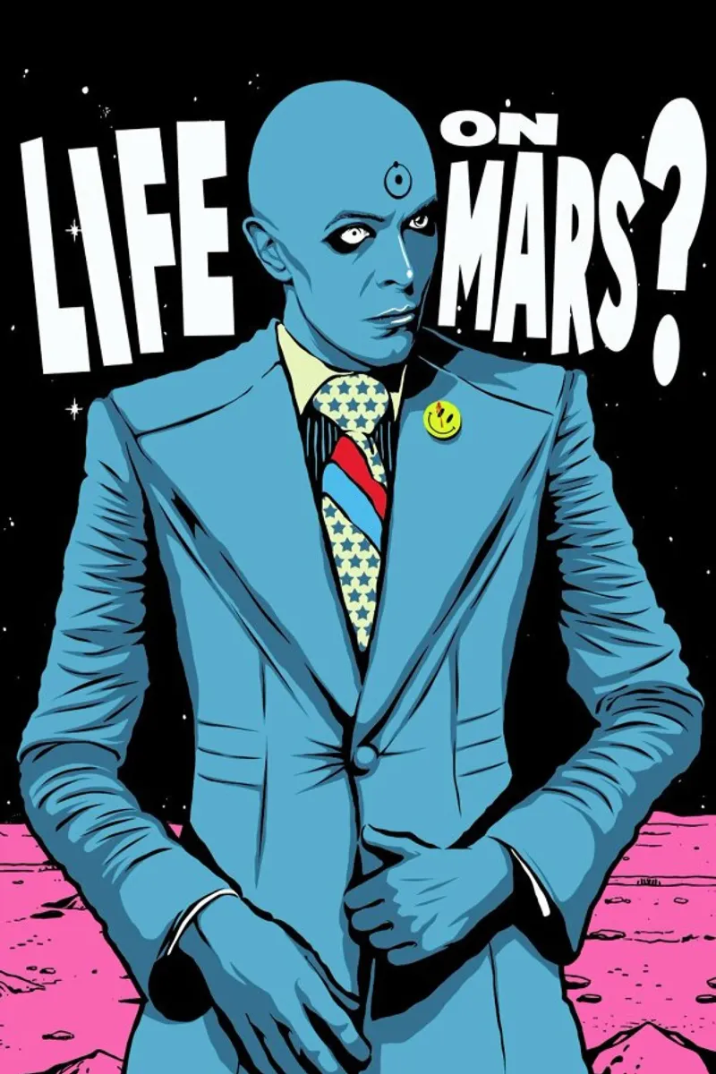 Mars pellicola backlit da Butcher Billy