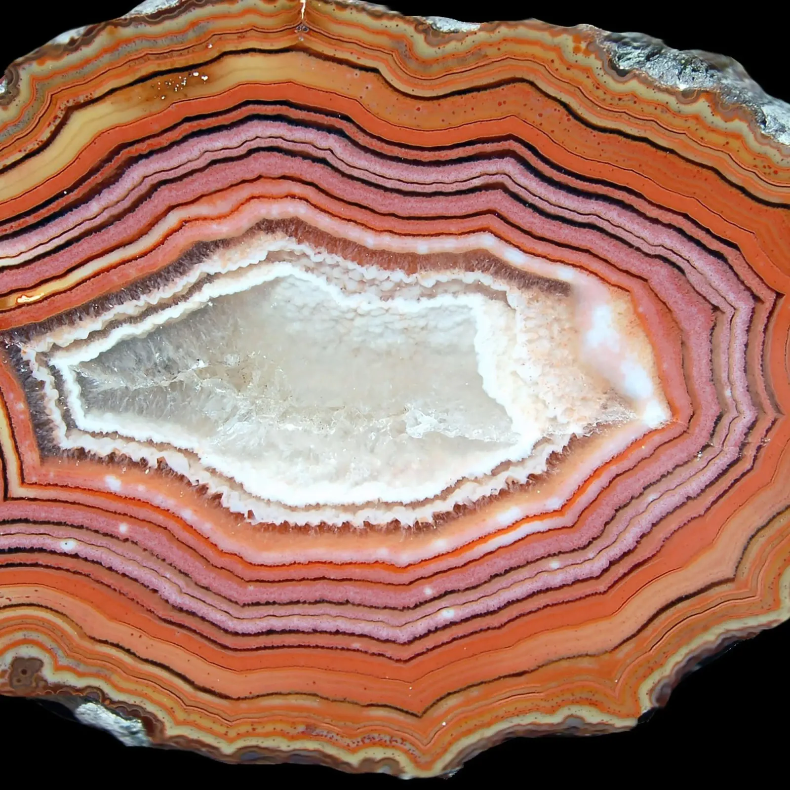 Texture fetta d'agata 38 carta hahnemühle da Gemstone Textures