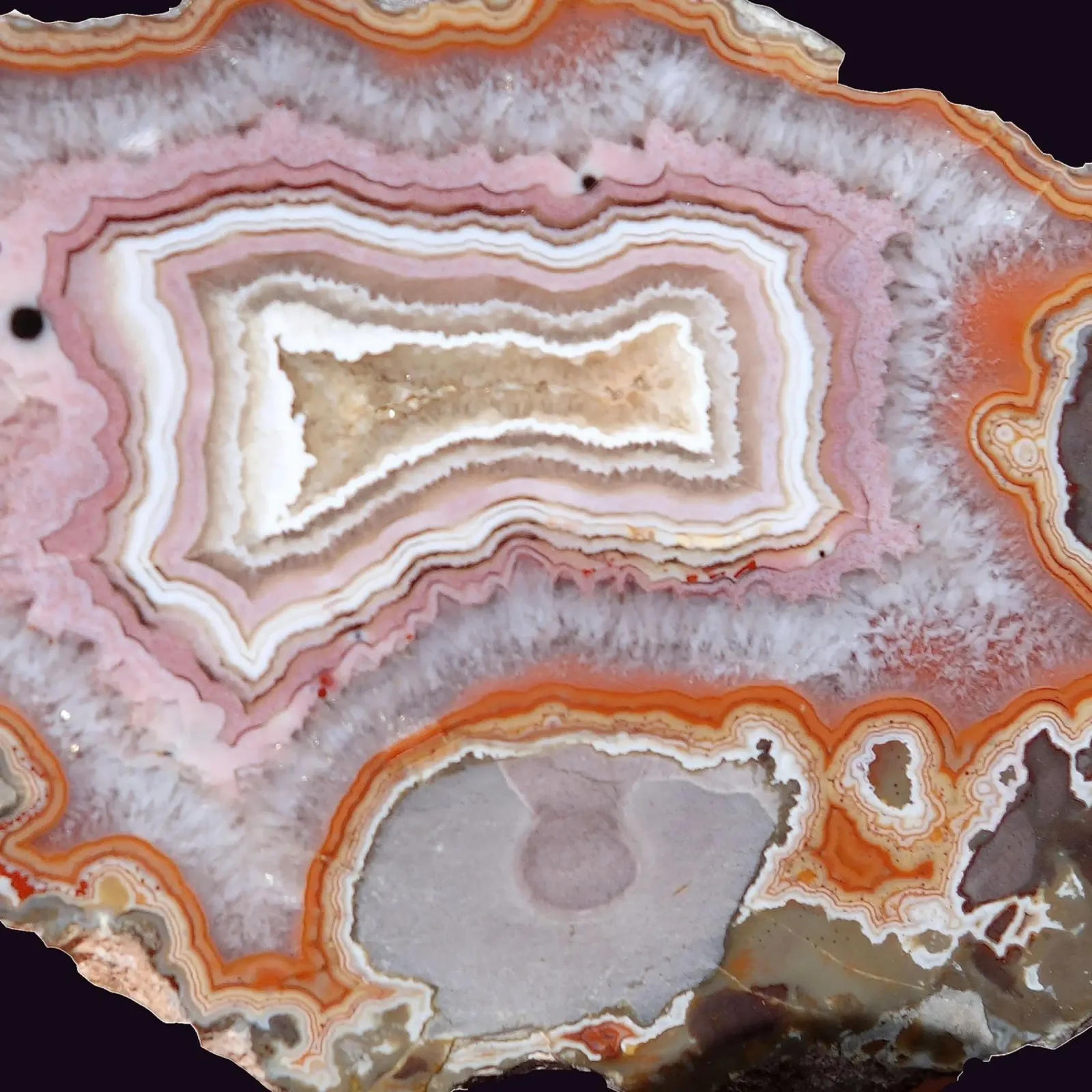 Texture fetta d'agata 44 carta hahnemühle da Gemstone Textures