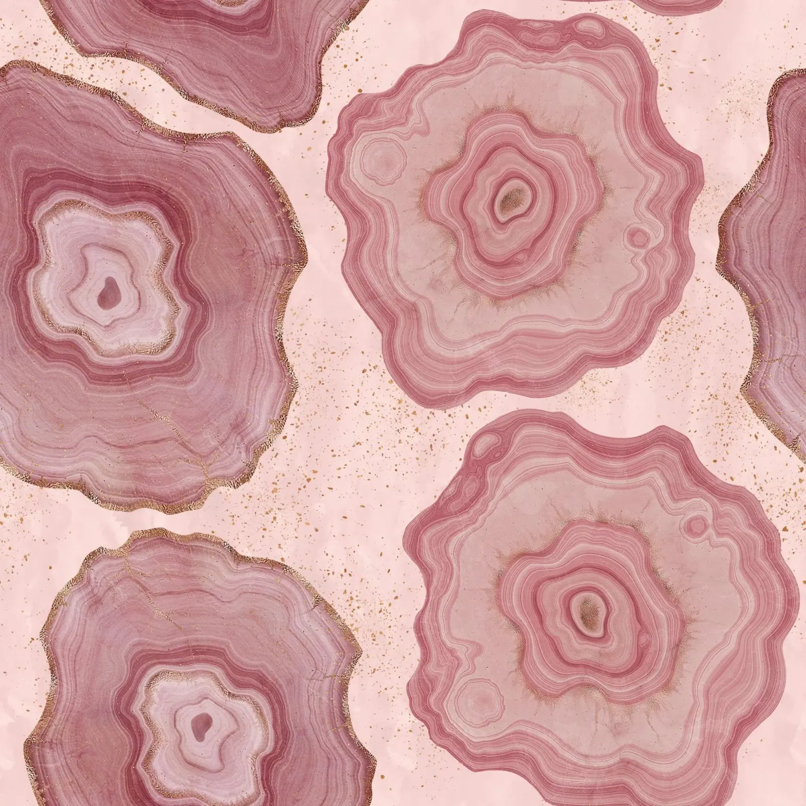 Agata rosa modello 20 plexiglass da Gemstone Textures
