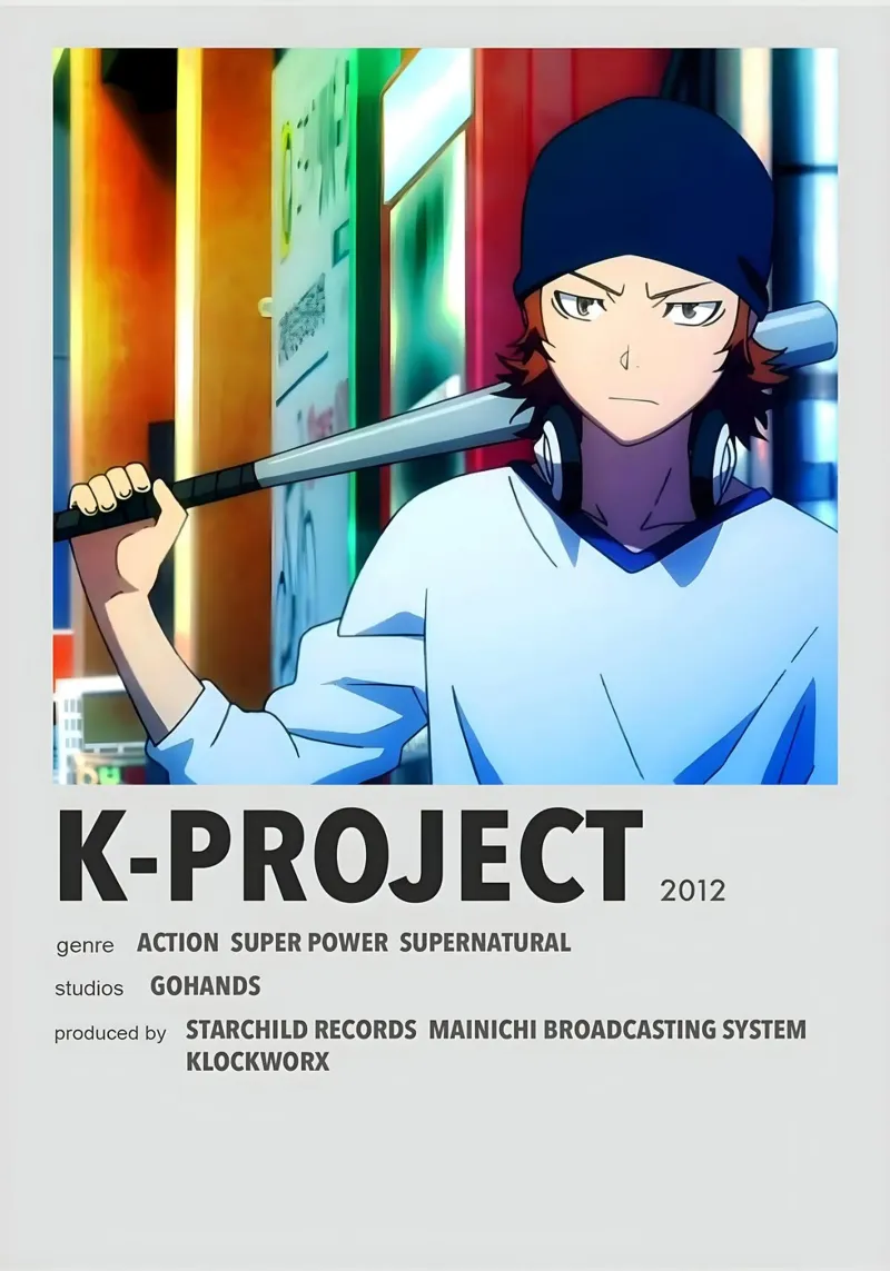 K-PROJECT  2012 poster da Totoya