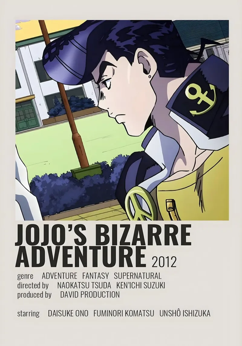 JOJO'S BIZARRE ADVENTURE 2012 pellicola backlit da Totoya