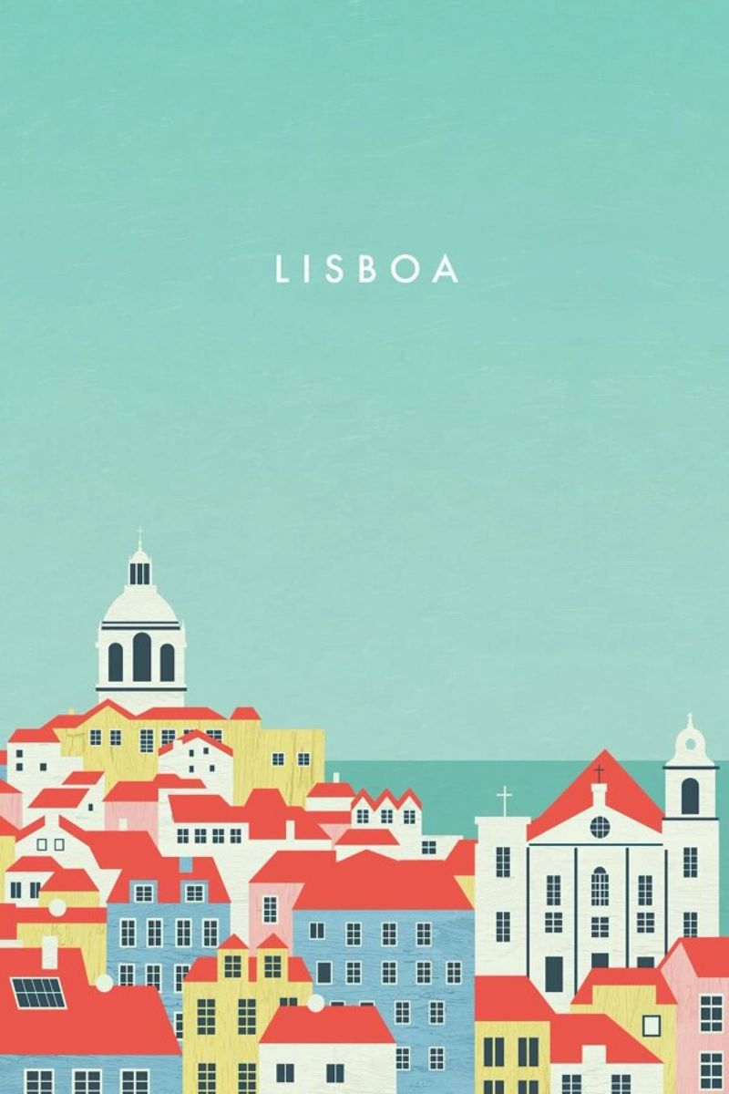 Lisboa poster de Katinka Reinke