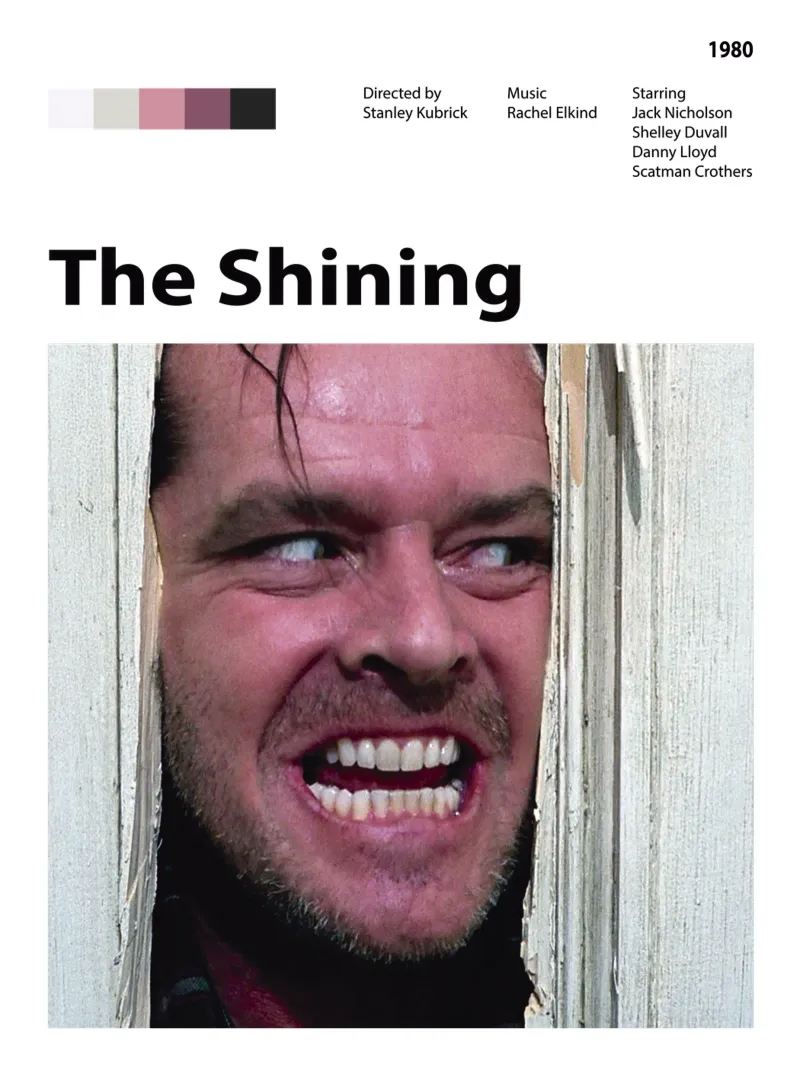 Shining pellicola backlit da The Movie Wall