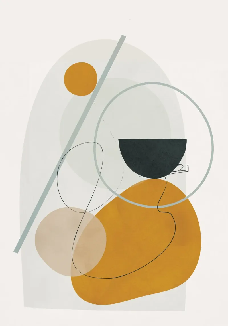 Abstract Shapes No.4 pellicola backlit da cityart