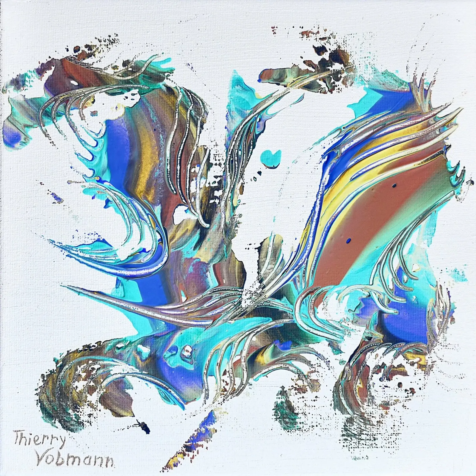 IDEAL GIFT 8 invers pellicola backlit da Thierry Vobmann Abstract painting