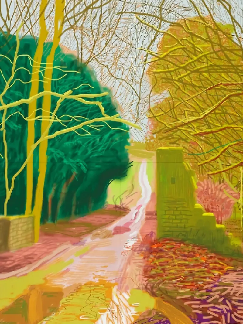 The Arrival of Spring in Woldgate canvas by Maegan