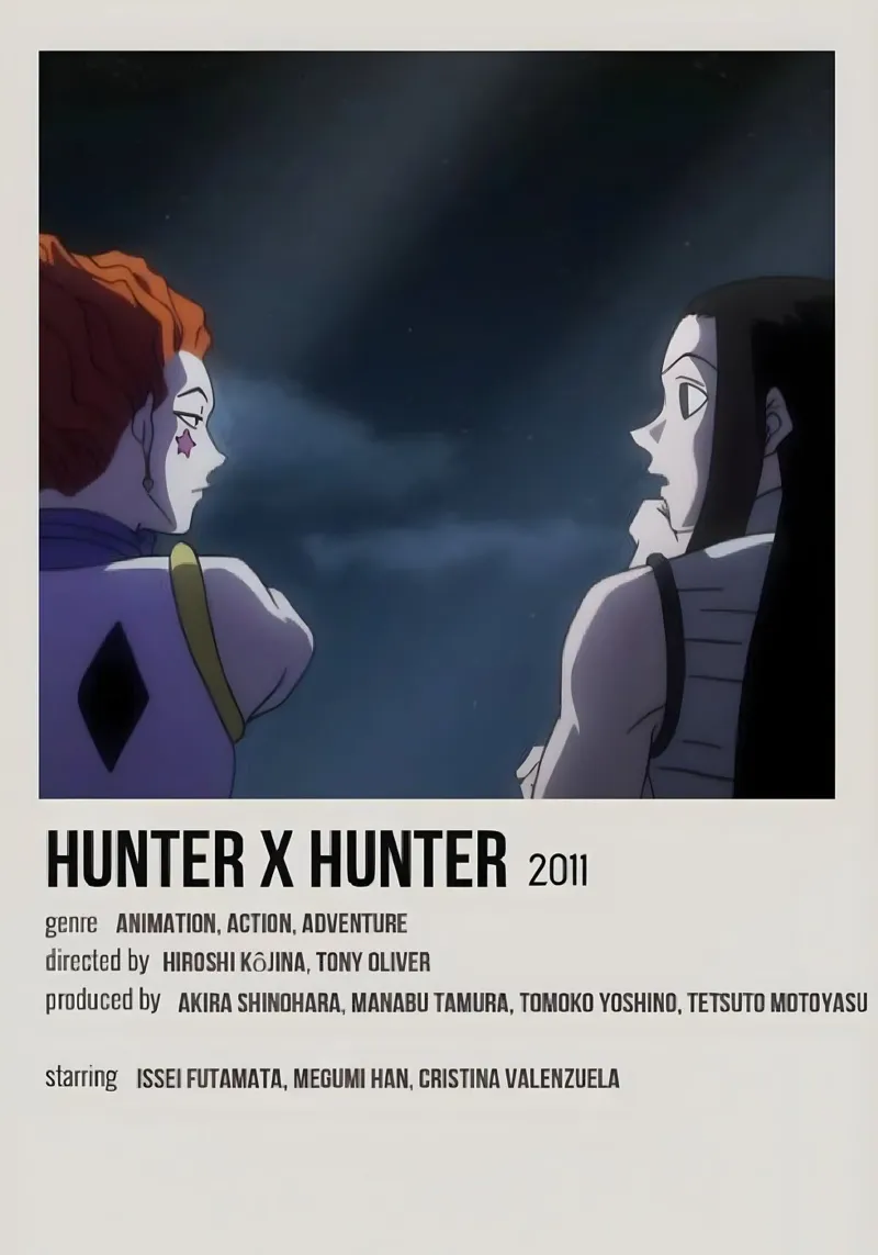 HUNTER X HUNTER 2011 pellicola backlit da Totoya