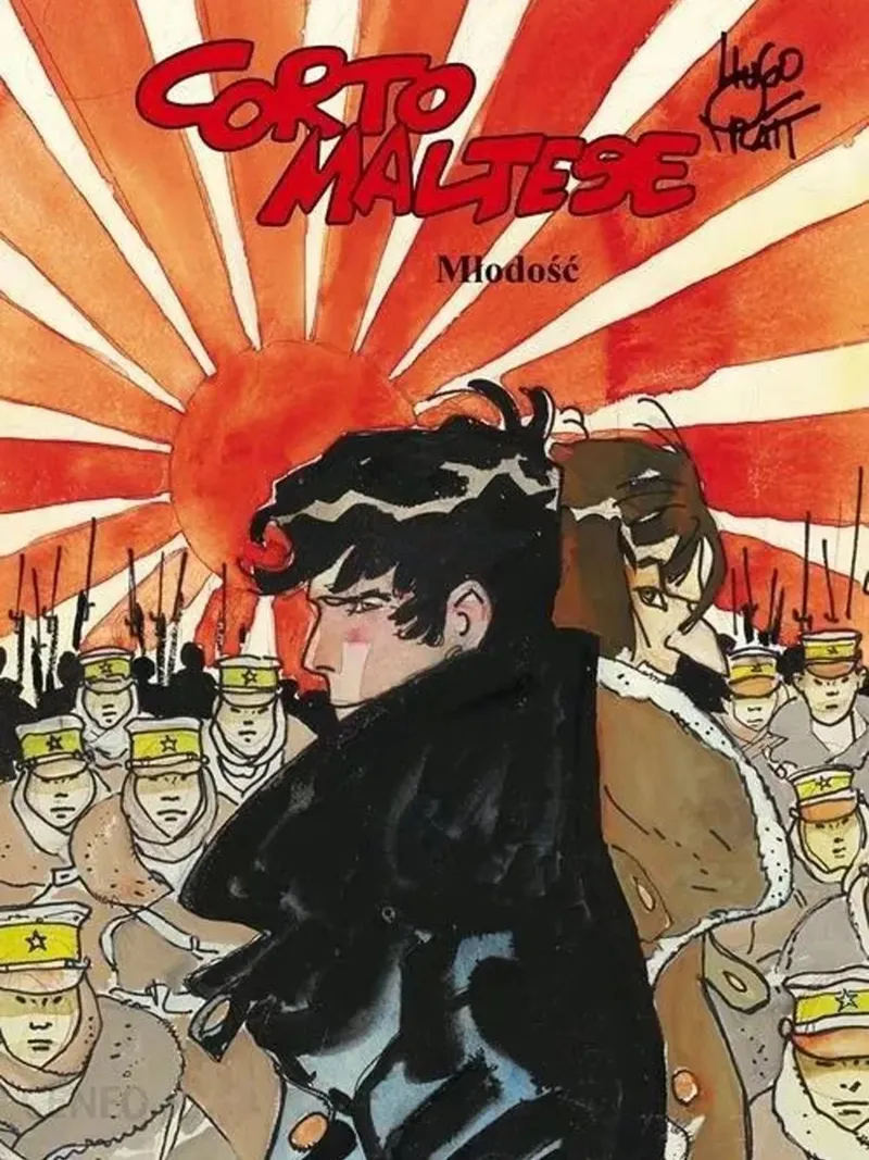 Maltese e Rasputin di Hugo Pratt alluminio dibond da MIa_Dispath